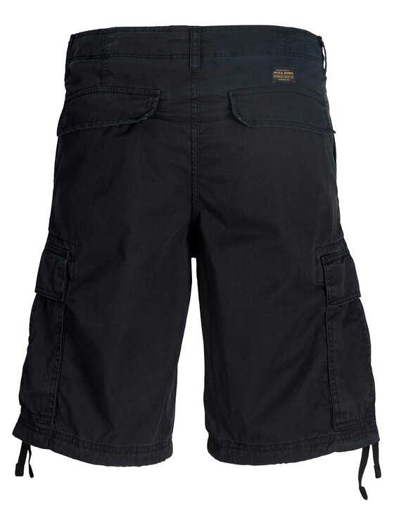 Jack & Jones Jack & Jones Pantalon scurți din material Cole Frank 12291369 Negru Regular Fit