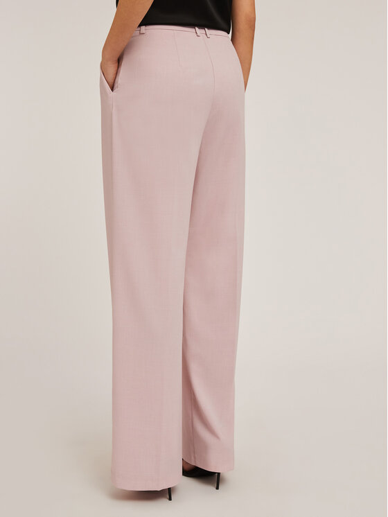 Motivi Motivi Pantaloni di tessuto P192Q003745N009 Rosa Over Fit