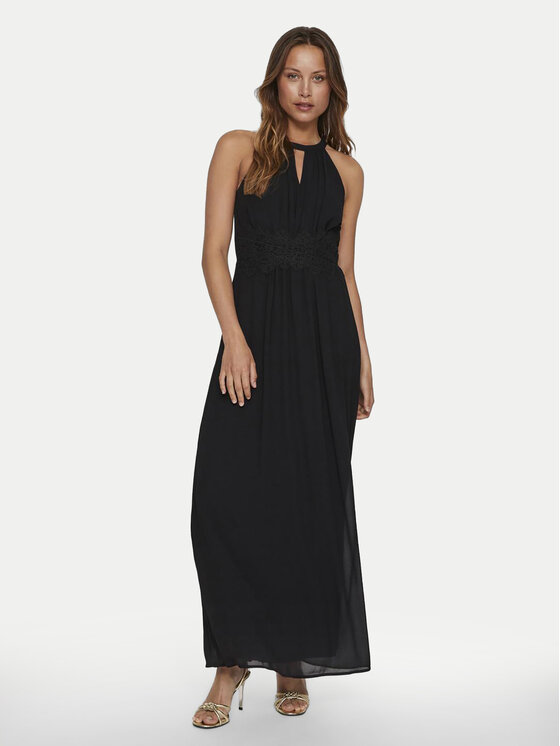 Vila Vila Vakarinė suknelė Milina 14052647 Juoda Regular Fit