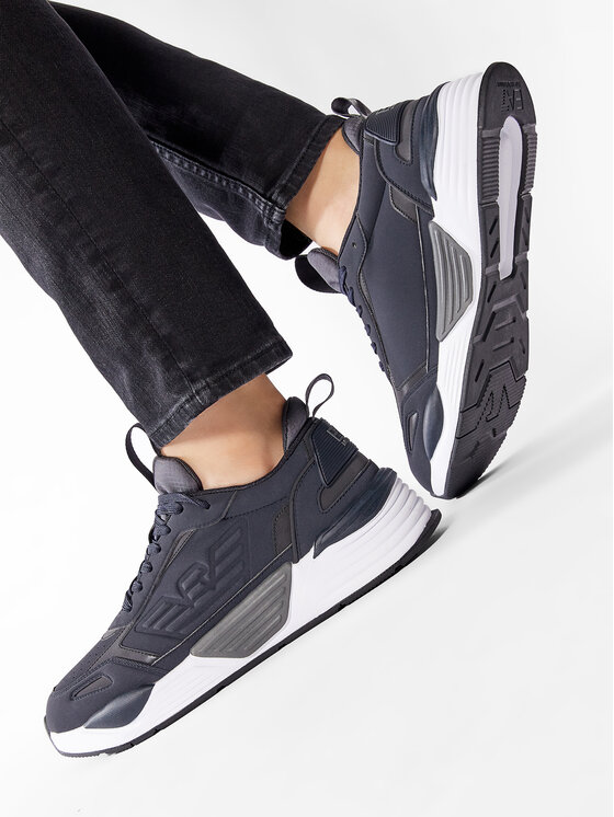 EA7 Emporio Armani EA7 Emporio Armani Sneakersy X8X070 XK222 Q247 Tmavomodrá