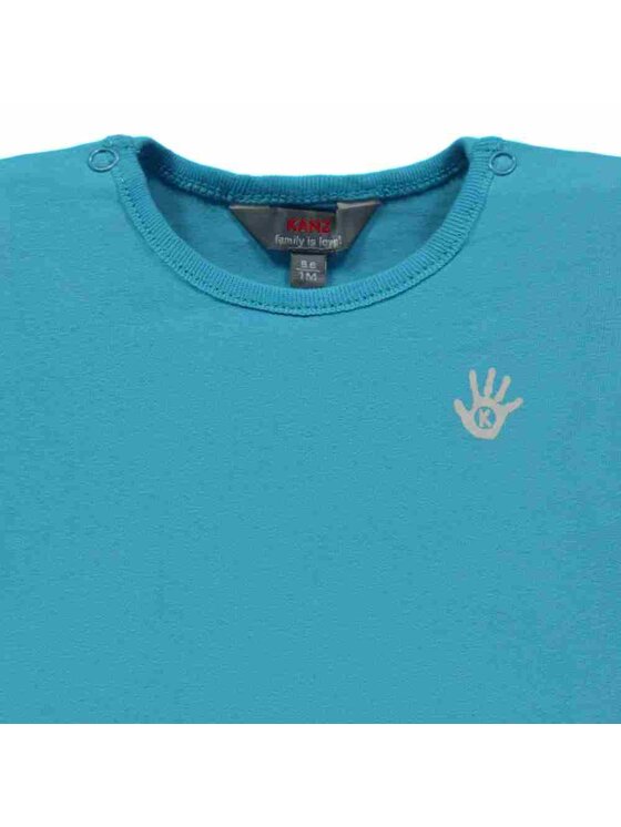 Kanz Kanz Bluza 1832951-3051 Kolorowy Basic Fit