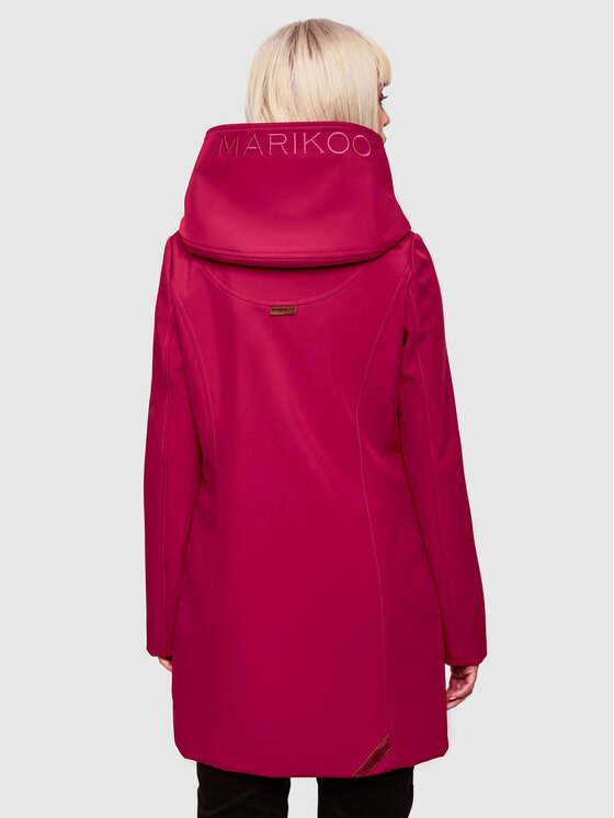 Marikoo Marikoo Kurtka zimowa Mayleen Czerwony Regular Fit