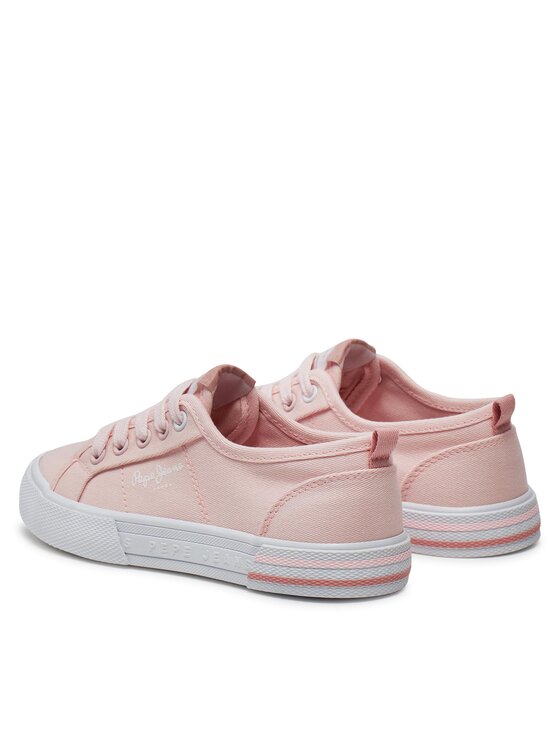 Pepe Jeans Pepe Jeans Tenisówki Brady Basic G PGS30604 Różowy