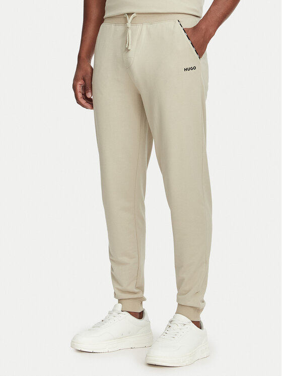 HUGO Pantaloni trening Noah 50566158 Bej Regular Fit