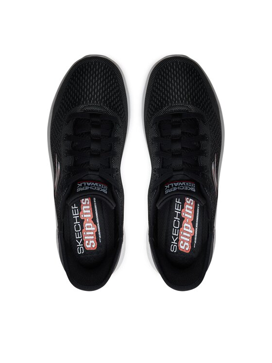 Skechers Skechers Sneakersy Go Walk Flex-New World 216505/BKOR Czarny