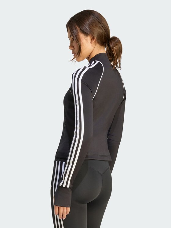 adidas adidas Bluza techniczna 168502 Czarny Slim Fit