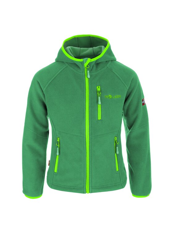 TROLLKIDS TROLLKIDS Kurtka przejściowa 706-308 Zielony Regular Fit