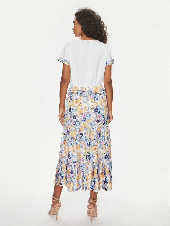Liu Jo Liu Jo Rochie de zi MA4114 J7821 Alb Regular Fit
