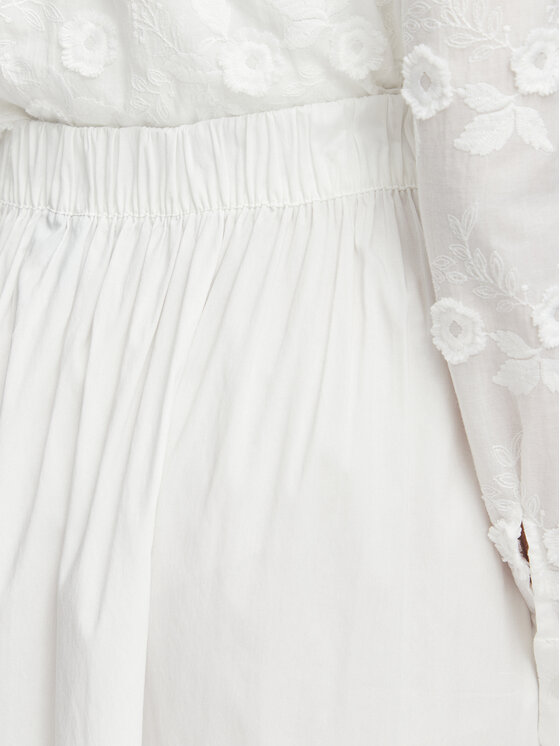 Vero Moda Vero Moda Maxi szoknya Friba 10346845 Fehér Regular Fit