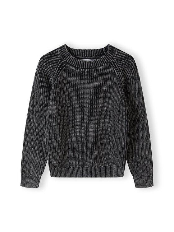 minoti minoti Sweter 27KNIT74 Czarny Regular Fit