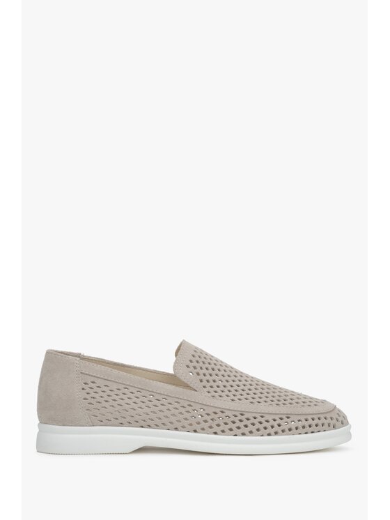 Estro Estro Loafersy ER00117584 Beżowy