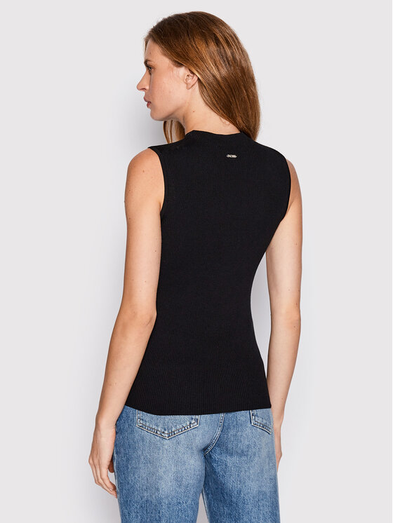 BOSS Boss Top Feskies 50473237 Čierna Slim Fit