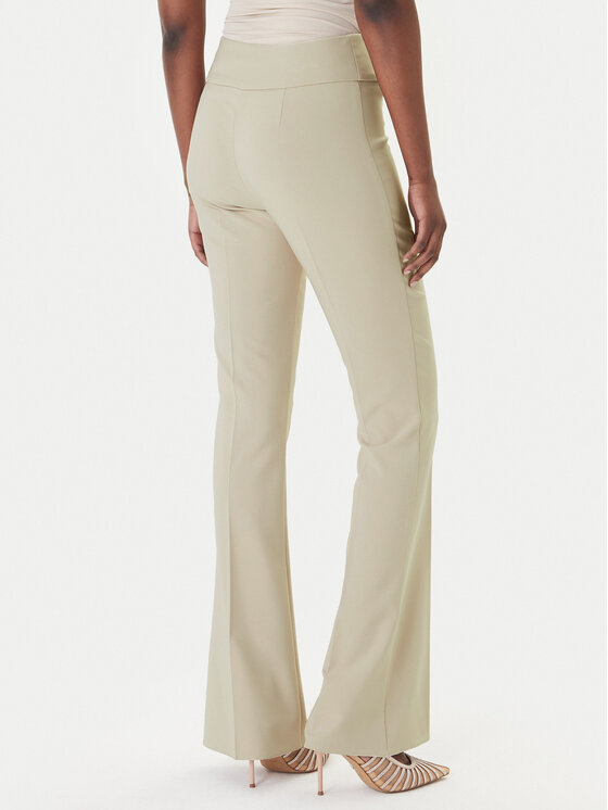 Rinascimento Rinascimento Παντελόνι υφασμάτινο CFC0127876003 Μπεζ Slim Fit
