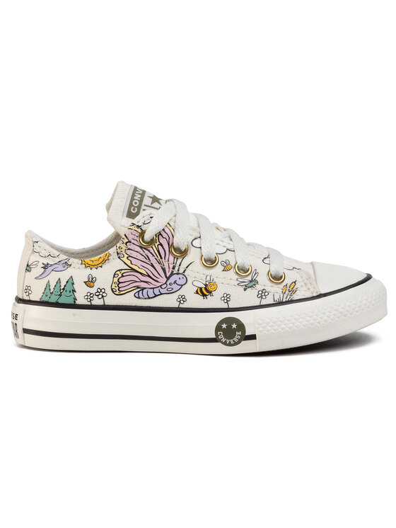 Converse Converse Plátěnky Ctas Ox 667898C Bílá