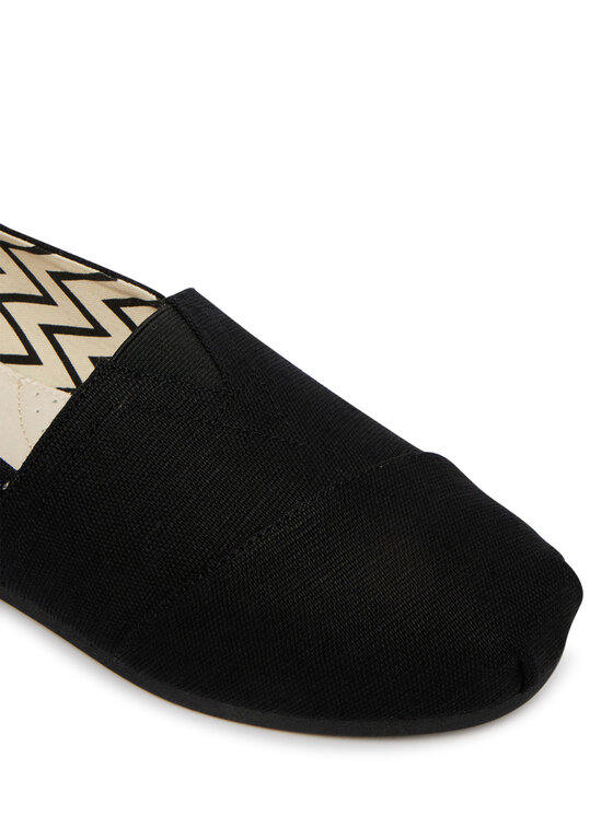Toms Toms Туфлі Alpargata Classic 10020785 Чорний