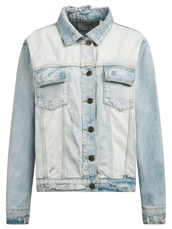 One Teaspoon One Teaspoon Jeansjacke Kansas Truckers 23034 Blau Regular Fit