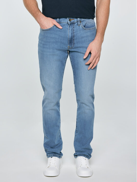 BIG STAR BIG STAR Jeansy TERRY CARROT Niebieski Tapered Fit
