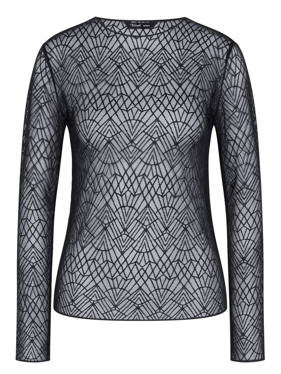 Triumph Triumph Μπλουζάκι A Weekend To Remember 10225081 Μαύρο Slim Fit