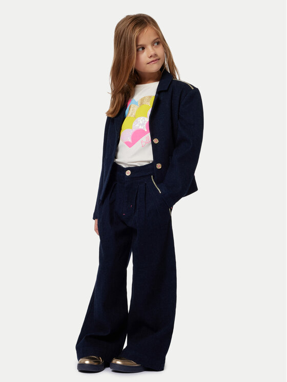 Billieblush Billieblush Tričko U20482 Écru Regular Fit
