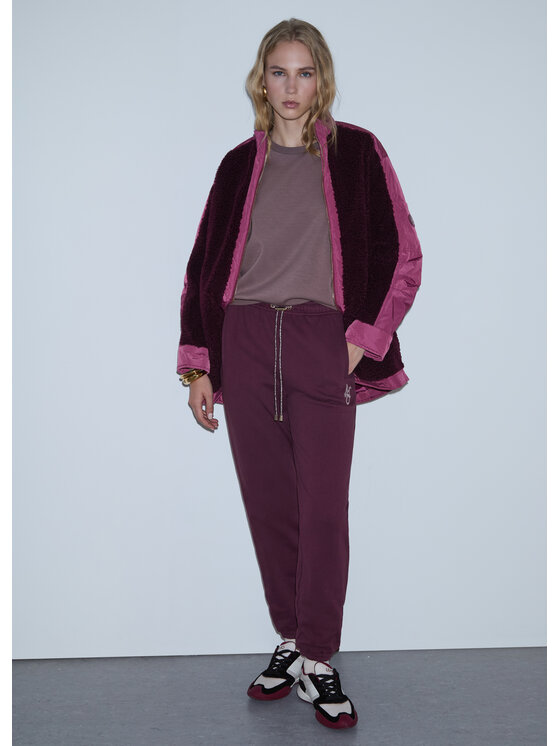 Liu Jo Liu Jo Pantaloni di tessuto TF6072FS09191718 Viola Regular Fit