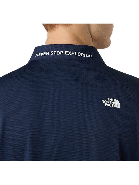 The North Face The North Face Polo NF0A8CRU8K21 Granatowy Regular Fit