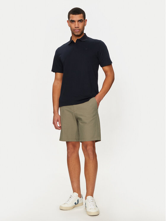 Selected Homme Selected Homme Szorty materiałowe Slhregular-Karl 16092367 Beżowy Regular Fit