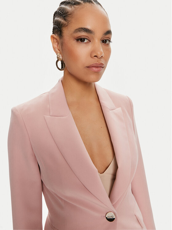 Liu Jo Liu Jo Giacca da abito CA4199 T2200 Rosa Regular Fit