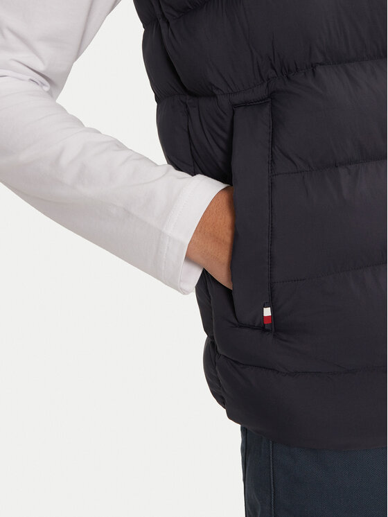 Tommy Hilfiger Tommy Hilfiger Mellény MW0MW37255 Sötétkék Regular Fit