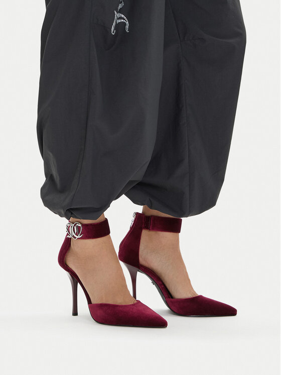 Juicy Couture Juicy Couture Туфлі на шпильці EO-S4S96733-01B Бордовий