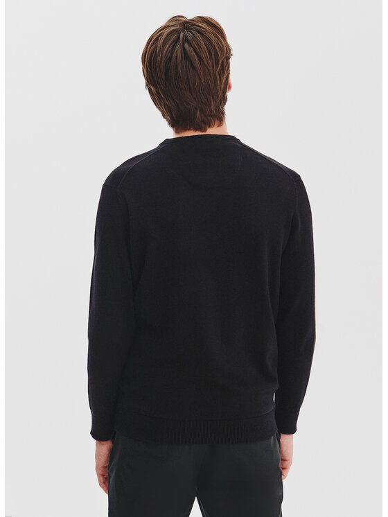Pako Lorente Pako Lorente Sweter P25WB-2X-027 Czarny Classic Fit