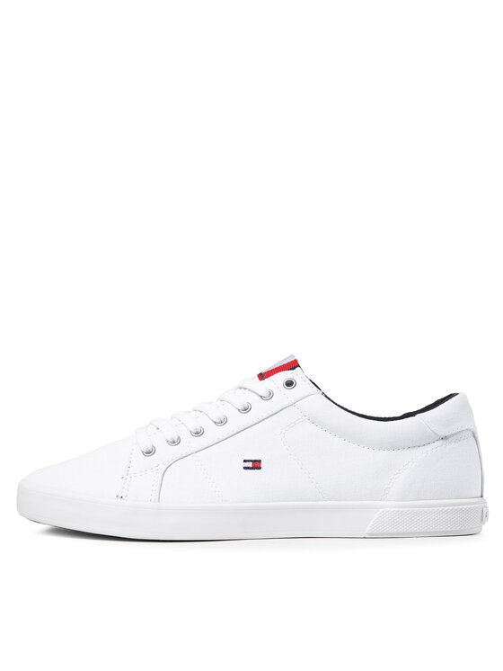 Tommy Hilfiger Tommy Hilfiger Sportcipő Iconic Long Lace Sneaker FM0FM01536 Fehér