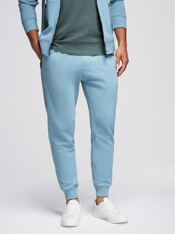Ombre Ombre Komplet dresowy Z119 Błękitny Regular Fit