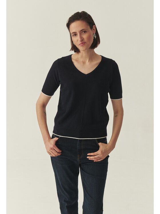 TATUUM Tatuum Blúzka MUGI Tmavomodrá Classic Fit
