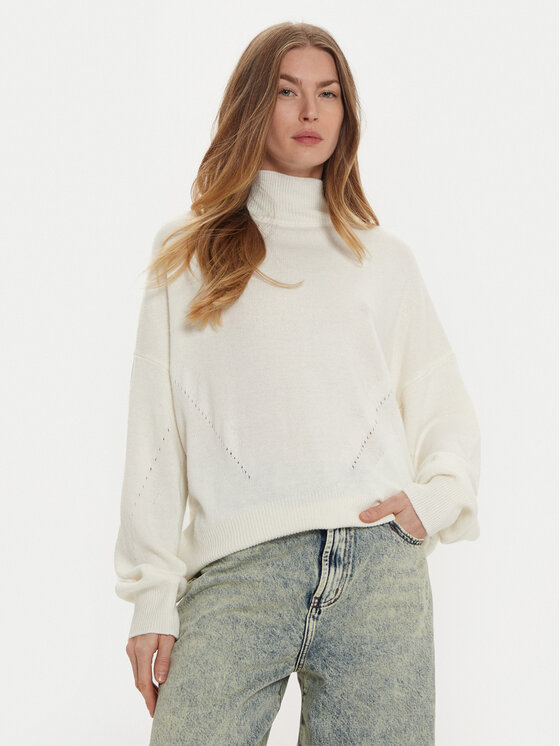 ViCOLO Πουλόβερ 77039S Εκρού Regular Fit