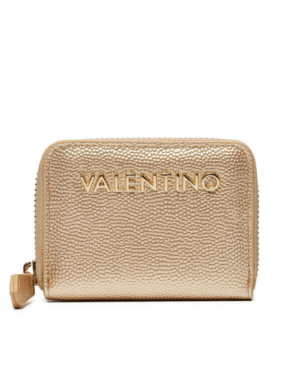 Portofel Mic de Damă Valentino Divina VPS1R4139G Auriu