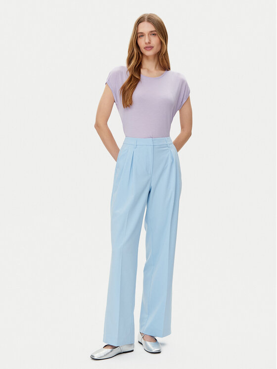 Vero Moda Vero Moda T-Shirt Ava 10284468 Fioletowy Regular Fit