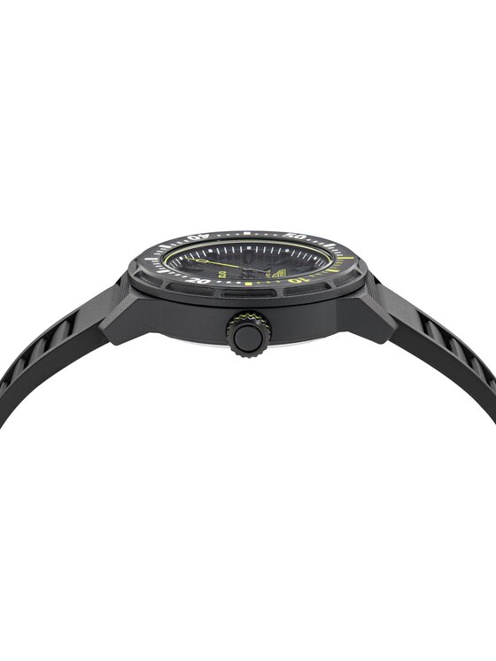 Aston Martin Aston Martin Zegarek MTFK1F503 Czarny