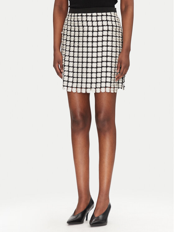 Bruuns Bazaar Gonna a matita Aluma BBW4527 Écru Slim Fit, taglia : 36