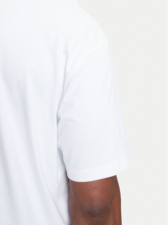 Calvin Klein Jeans Calvin Klein Jeans Tricou Hero Monologo LV04RB295G Alb Relaxed Fit