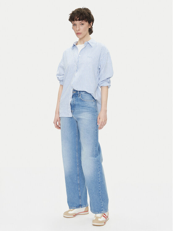 Pepe Jeans Pepe Jeans Farmer PL204731 Kék Straight Fit