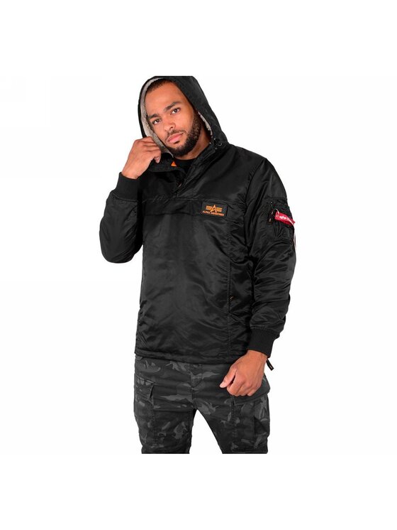 Alpha Industries Alpha Industries Kurtka anorak AI.178139-03-S Czarny Regular Fit