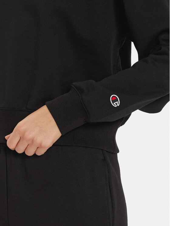 Champion Champion Μπλούζα 117539 Μαύρο Loose Fit
