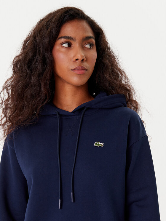 Lacoste Lacoste Bluză SF7612 Bleumarin Oversize