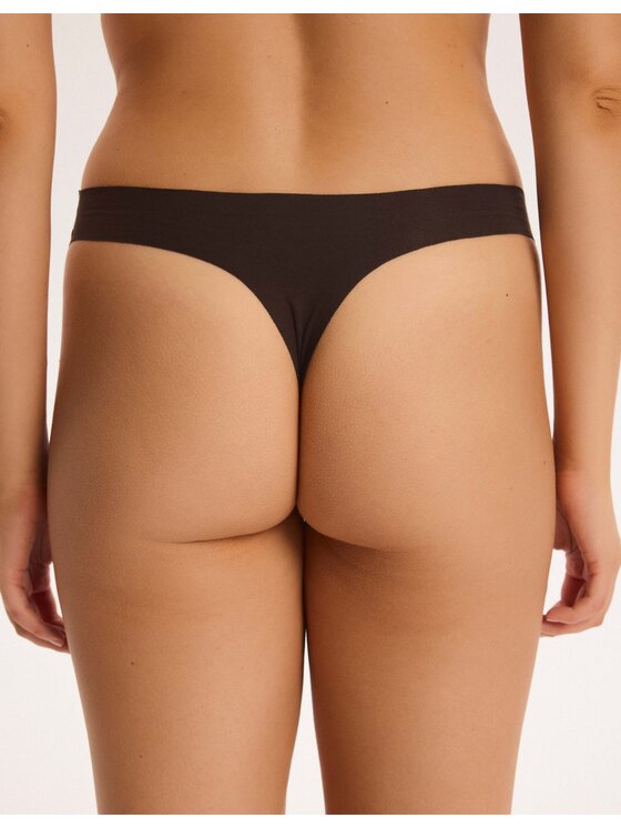 Esotiq Esotiq Stringi 46048 Brązowy