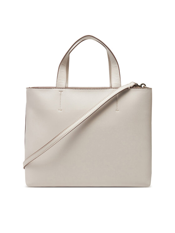 Calvin Klein Jeans Calvin Klein Jeans Geantă Sculpted Mini Ew Tote LV04K3111G Écru