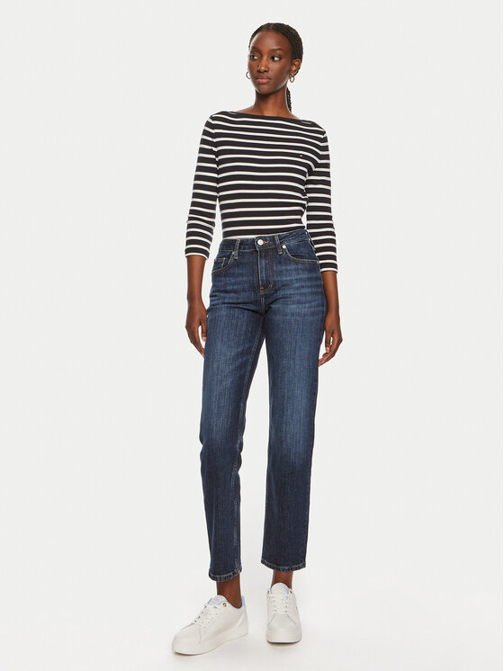Tommy Hilfiger Tommy Hilfiger Блуза New Cody WW0WW40589 Тъмносин Slim Fit