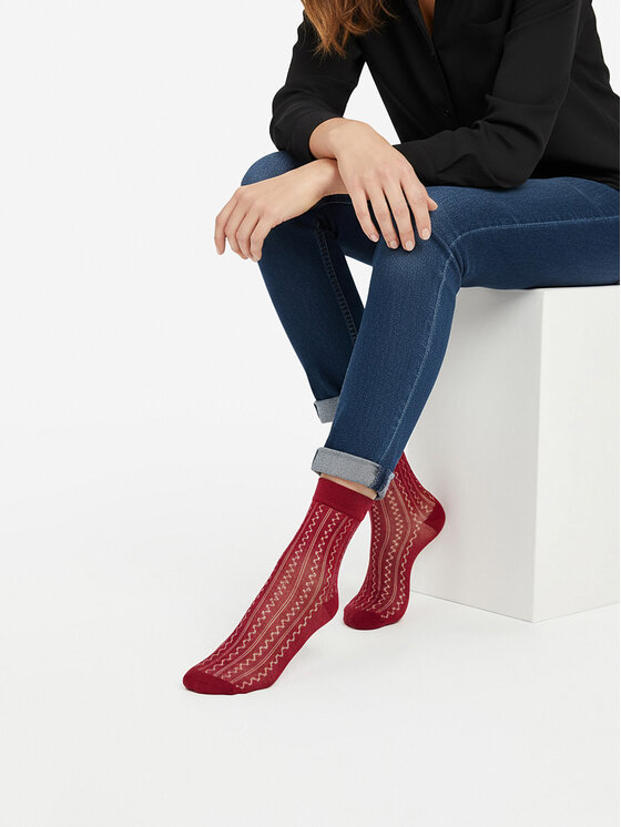 Nine West Nine West Dlhé ponožky CEO_BR_NW_25076_W_AW25 (3 PACK) Farebná