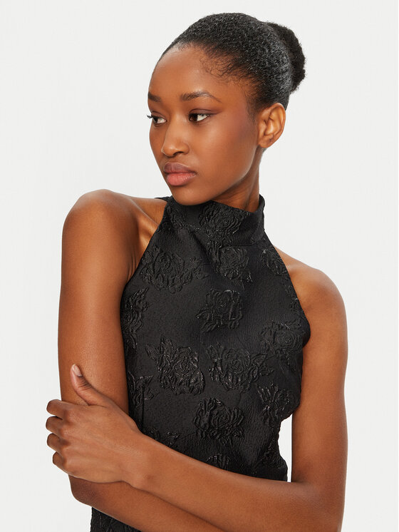 ROTATE ROTATE Rochie cocktail 113663100 Negru Slim Fit