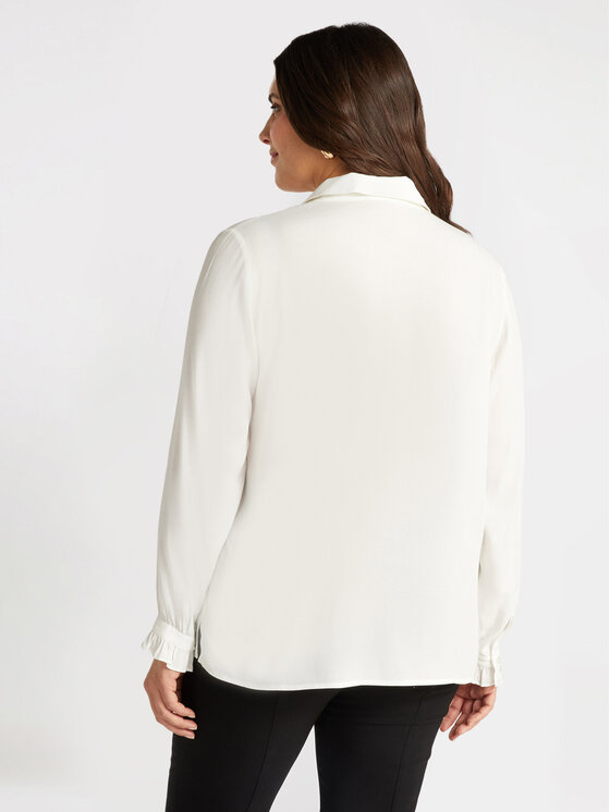 Fiorella Rubino Fiorella Rubino Camicia 5037T001263N011 Bianco Regular Fit