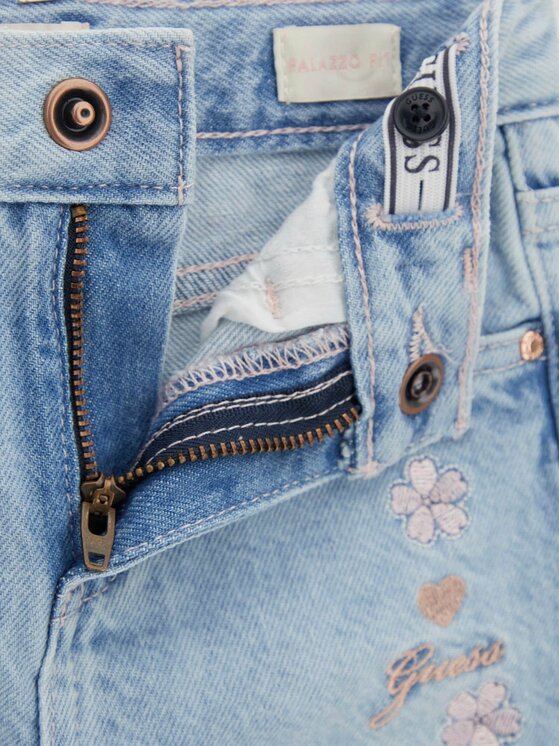 Guess Guess Τζιν K6GA02 D45E0 Μπλε Relaxed Fit